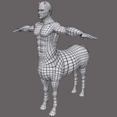 Centaur 3d model